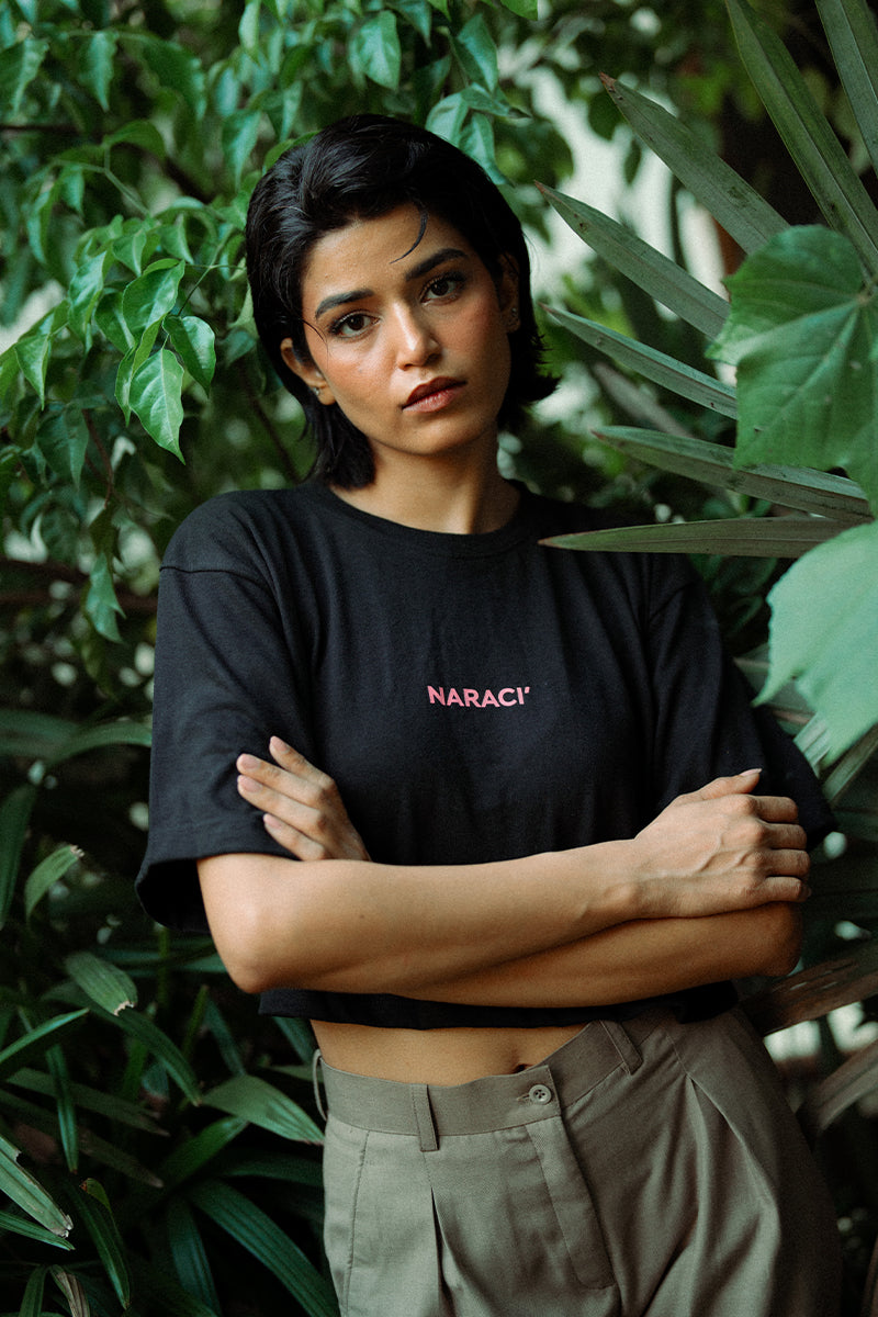 Black Crop Top (Women)