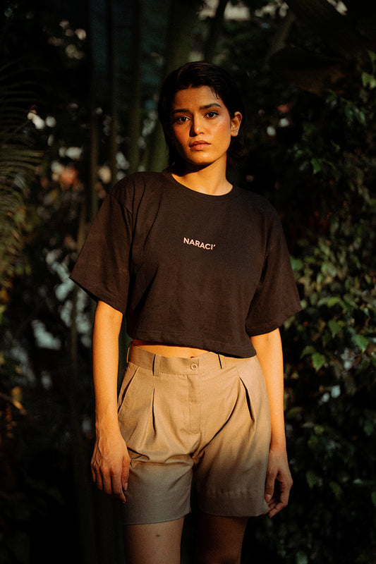Black Crop Top (Women)