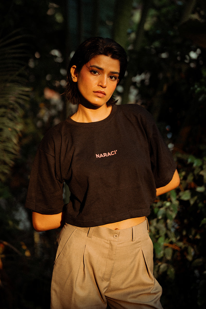 Black Crop Top (Women)