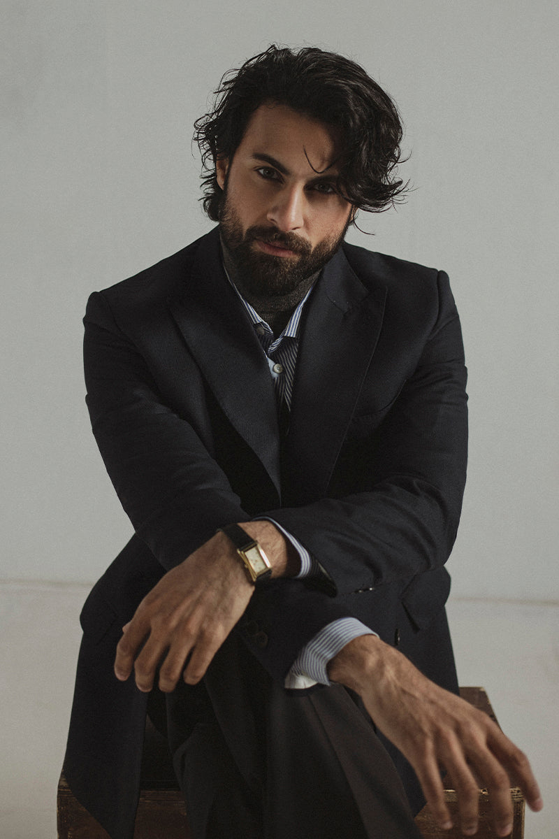 Navy Double Breasted Blazer